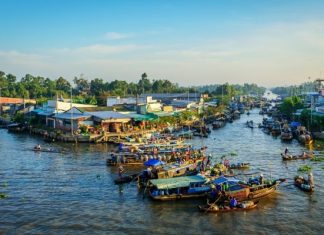 Tham quan chợ nổi Ngã Năm Sóc Trăng, khám phá nét đặc trưng vùng sông nước Tham quan chợ nổi Ngã Năm Sóc Trăng, khám phá nét đặc trưng vùng sông nước