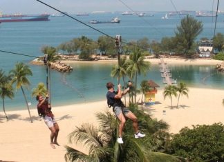 Trải nghiệm vui chơi tại công viên Mega Adventure Singapore Trải nghiệm vui chơi tại công viên Mega Adventure Singapore